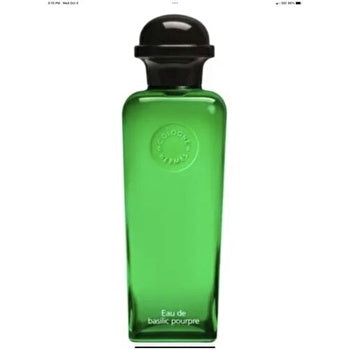 Hermes Eau De Basilic Pourpre Unisex Eau De Tologne TESTER 100ml