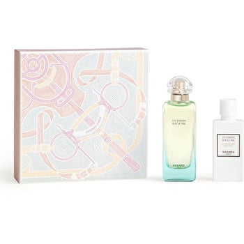 Hermes Un Jardin Sur Le Nil Giftset Eau De Toilette Spray 100ml/body Milk 80ml 180ml