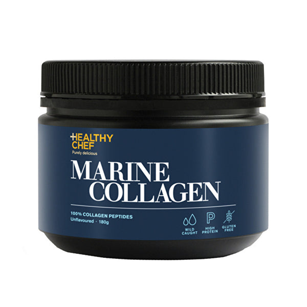 The Healthy Chef Marine Collagen (100% Collagen Peptides) Unflavoured 180g