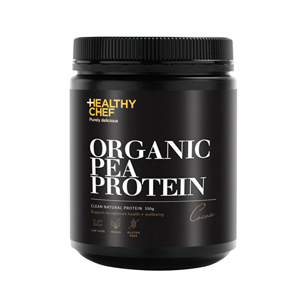 The Healthy Chef Organic Pea Protein Cocoa + Maca 550g