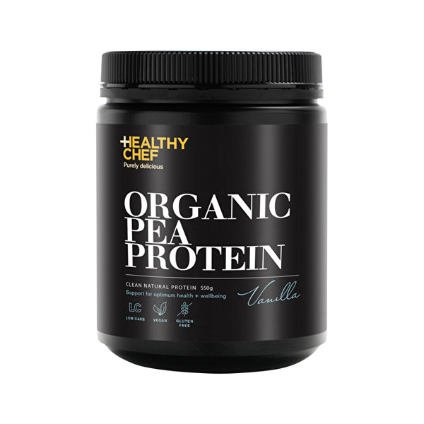 The Healthy Chef Organic Pea Protein Vanilla 550g