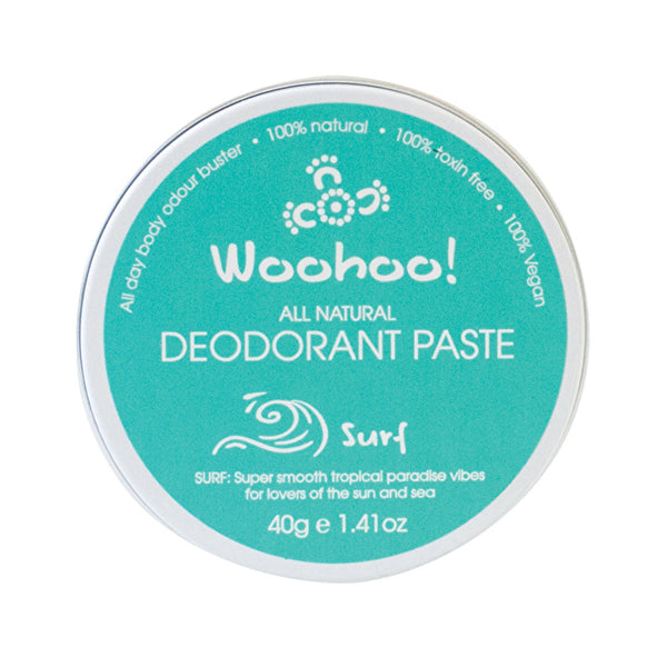 Woohoo Deodorant Paste Surf 40g