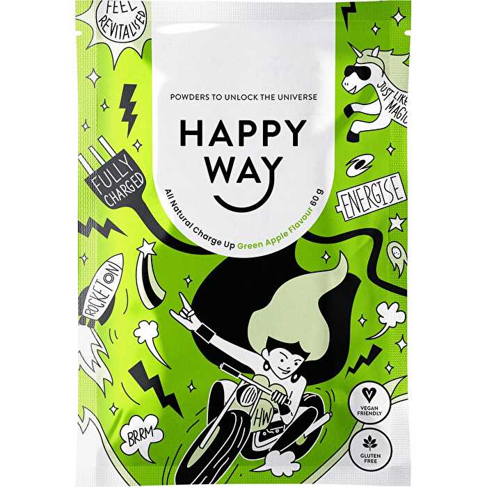 Happy Way Charge Up Green Apple 60g