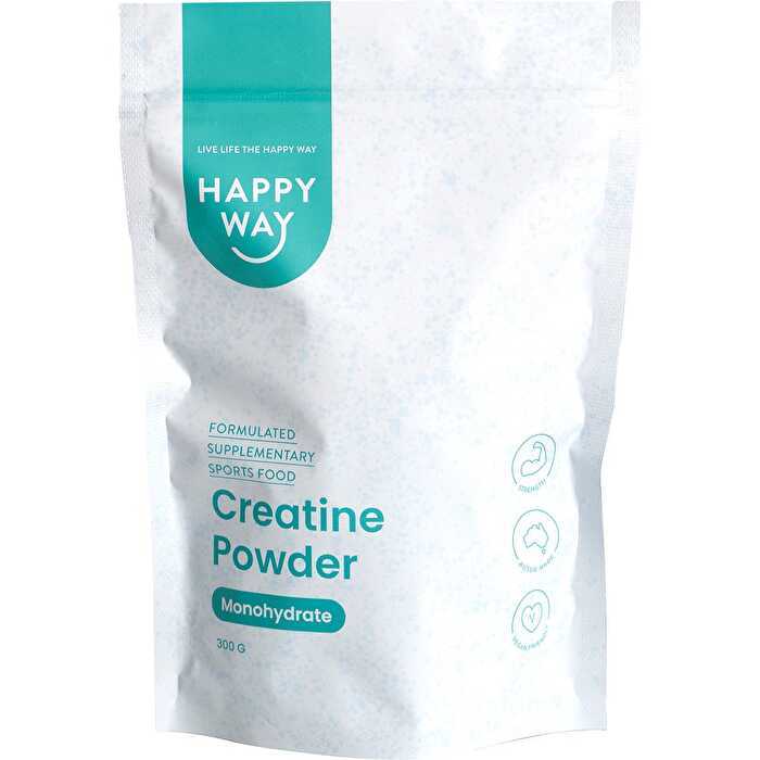 Happy Way Creatine Powder Monohydrate 300g