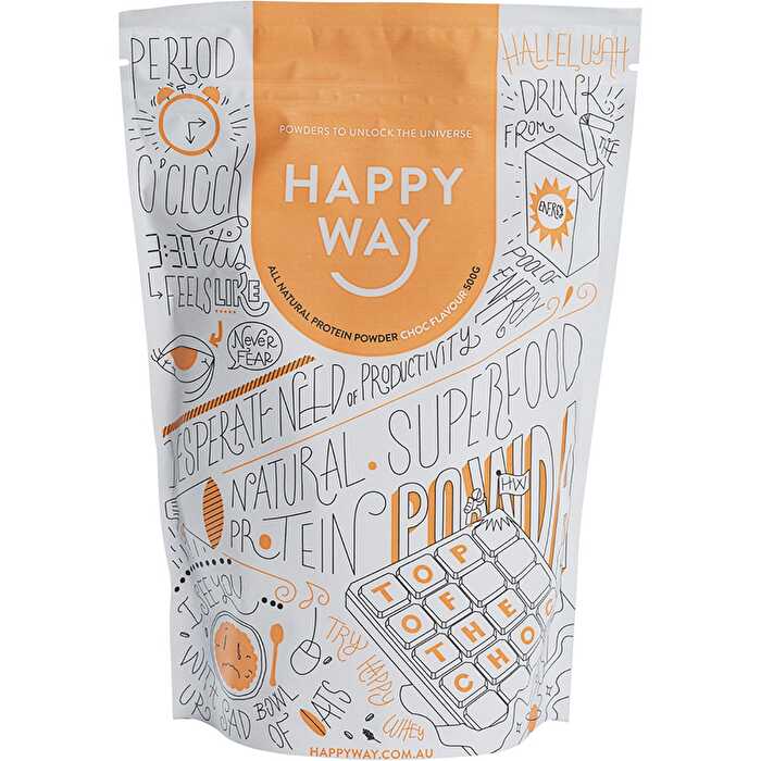 Happy Way Whey Protein Powder Chocolate 500g