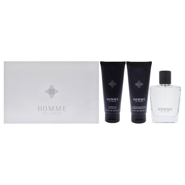Usher Homme by Usher for Men Pc Gift Set EDT Spray,