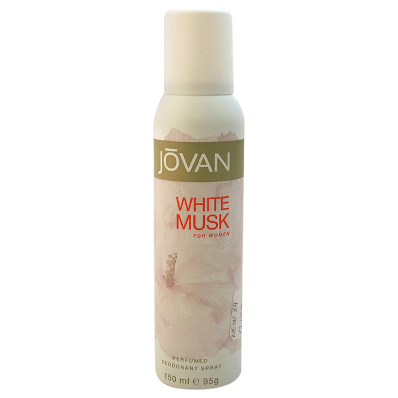 Jovan White Musk by Jovan for Women - 5 oz Deodorant Spray