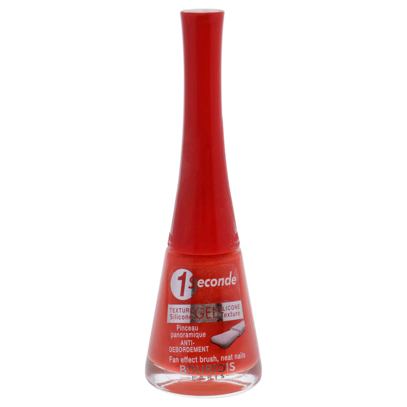 Bourjois 1 Seconde - 10 Rouge Poppy by Bourjois for Women - 0.3 oz Nail Polish