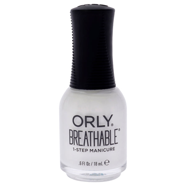 Orly Breathable 1 Step Manicure - 20956 White Tips by Orly for Women - 0.6 oz Nail Polish