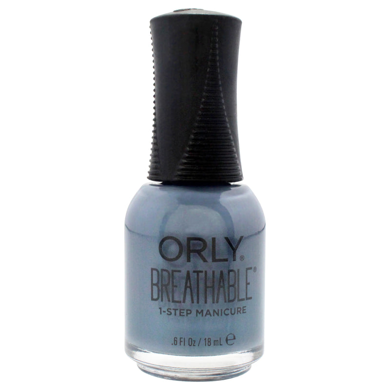 Orly Breathable 1 Step Manicure - 20960 De-Stressed Denim by Orly for Women - 0.6 oz Nail Polish