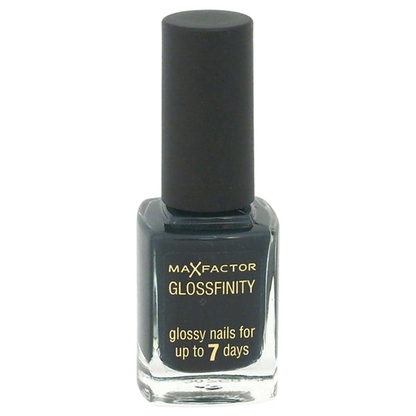 Max Factor Glossfinity Nail Polish - 180 Blackout by Max Factor for Women - 0.37 oz Nail Polish