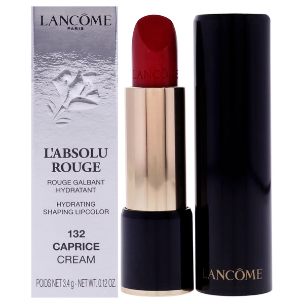 Lancome LAbsolu Rouge Hydrating Shaping Lipcolor - 132 Caprice Cream by Lancome for Women - 0.12 oz Lipstick