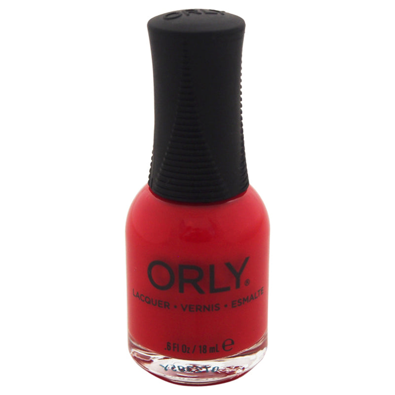 Orly Nail Lacquer - 20001 Haute Red by Orly for Women - 0.6 oz Nail Polish