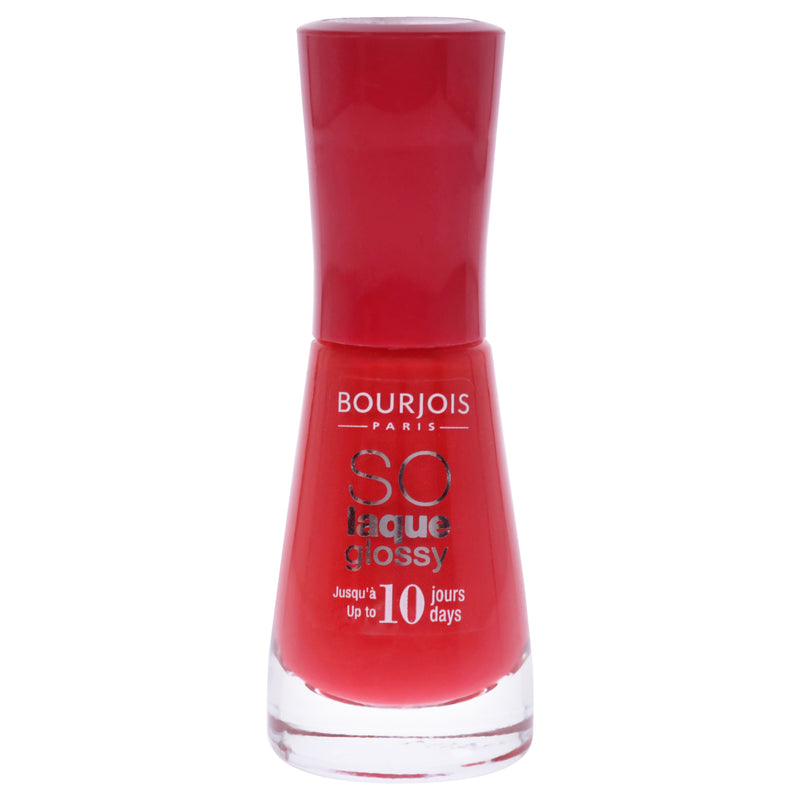 Bourjois So Laque Glossy -02 Prepphibiscus by Bourjois for Women - 0.3 oz Nail Polish