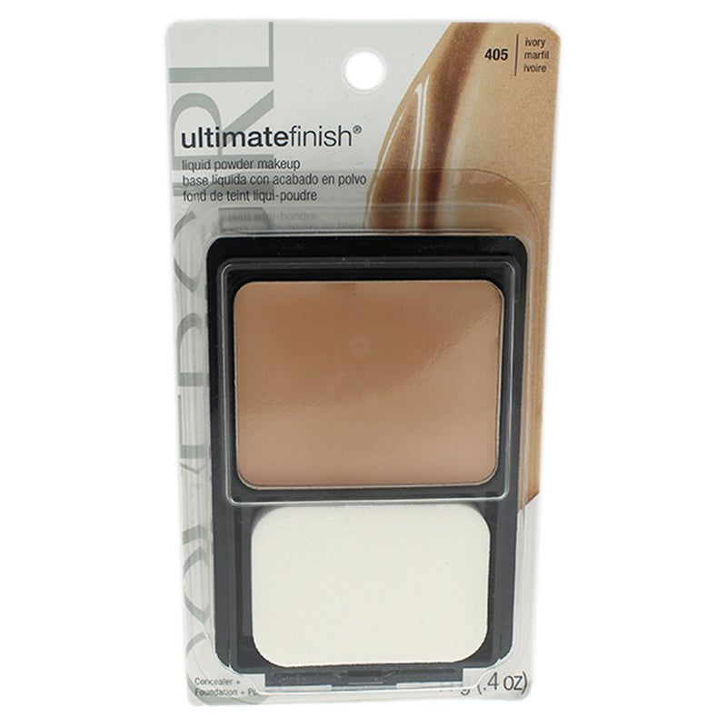 Covergirl Ultimate Finish Liquid Powder Makeup - # 405 Ivory by CoverGirl for Women - 0.4 oz Makeup