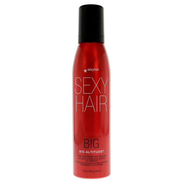 Sexy Hair Big Sexy Hair Big Altitude Bodifying Blow Dry Mousse by Sexy Hair for Unisex - 6.8 oz Mousse