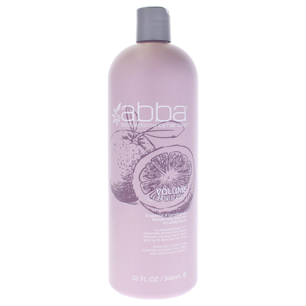 ABBA Volume Conditioner by ABBA for Unisex - 32 oz Conditioner