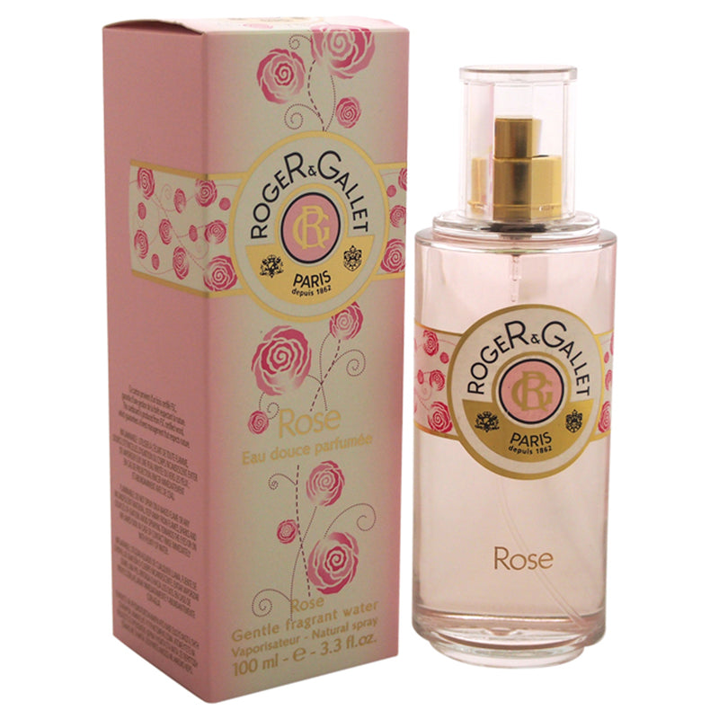 Roger & Gallet Rose by Roger & Gallet for Unisex - 3.3 oz Fragrant Water Spray