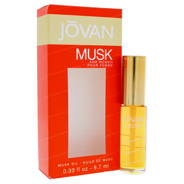 Jovan Musk Oil by Jovan for Women - 0.33 oz Fragrance