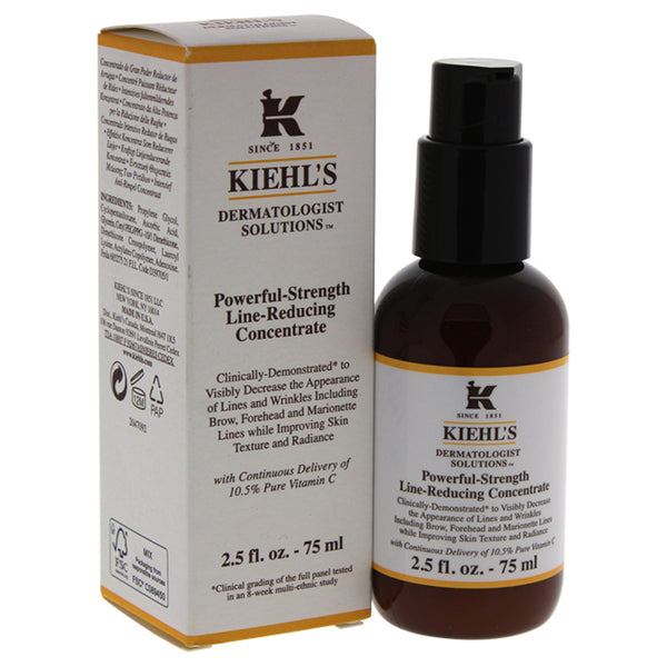 Kiehl's Powerful-Strength Line-Reducing Concentrate by Kiehls for Unisex - 2.5 oz Concentrate