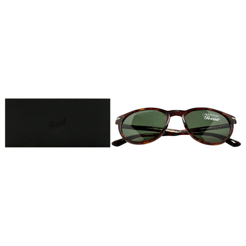 Persol PO3152S 9015-31 - Havana-Green by Persol for Men - 52-20-145 mm Sunglasses