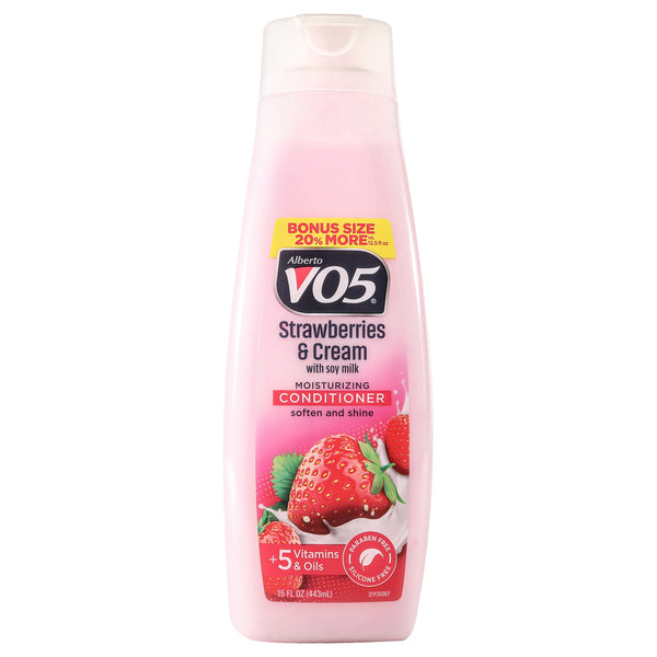 Alberto VO5 Moisture Milks Strawberries Cream Conditioner by Alberto VO5 for Unisex - 15 oz Conditioner