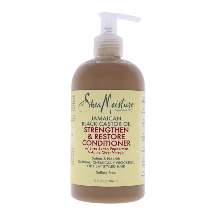 Shea Moisture Jamaican Black Castor Oil Strengthen And Restore Conditioner For Unisex 400ml/13oz