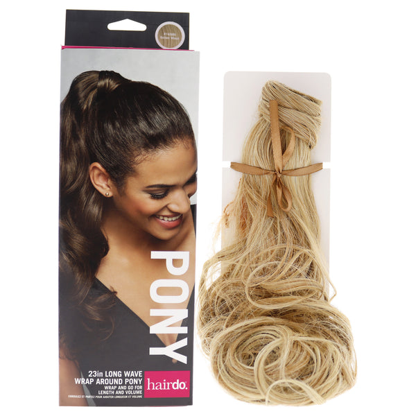 Hairdo Wave Wrap Around Pony - R14 88H Golden Wheat by Hairdo for Women - 23 Inch Hair Extension