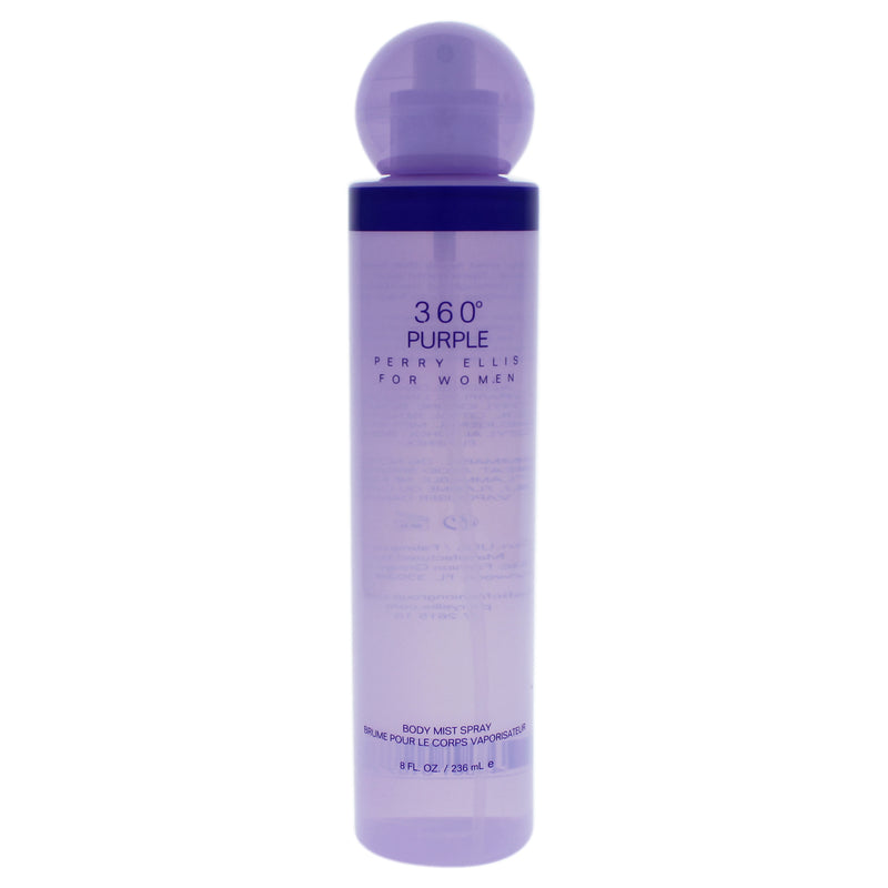 Perry Ellis 360 Purple by Perry Ellis for Women - 8 oz Body Mist