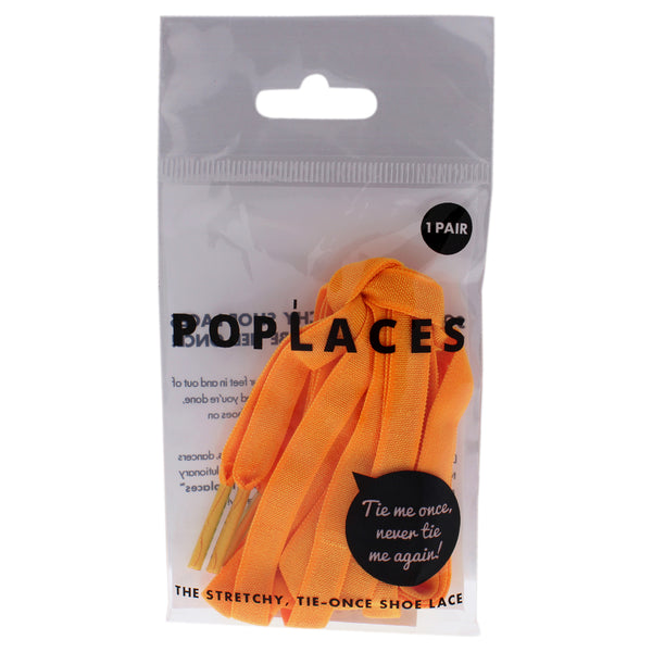 Popband Poplaces - Orange by Popband for Unisex - 1 Pc Shoe Laces