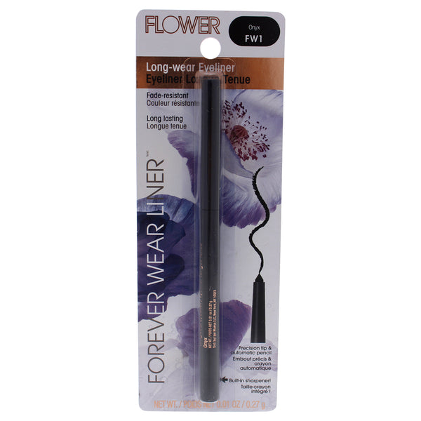 Flower Beauty Forever Wear Liner Long-Wear Eyeliner - FW1 Onyx by Flower Beauty for Women - 0.01 oz Eyeliner