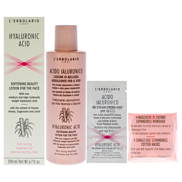 LErbolario Hyaluronic Acid Softening Beauty Lotion by LErbolario for Unisex - 6.7 oz Lotion