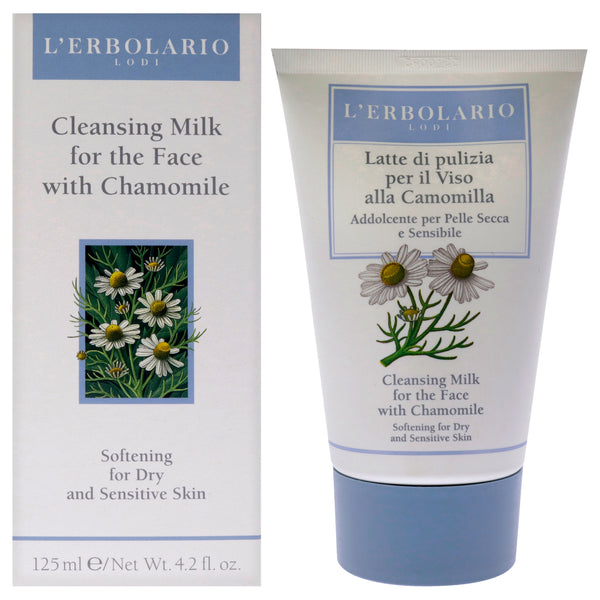 LErbolario Cleansing Milk - Chamomile by LErbolario for Women - 4.2 oz Cleanser