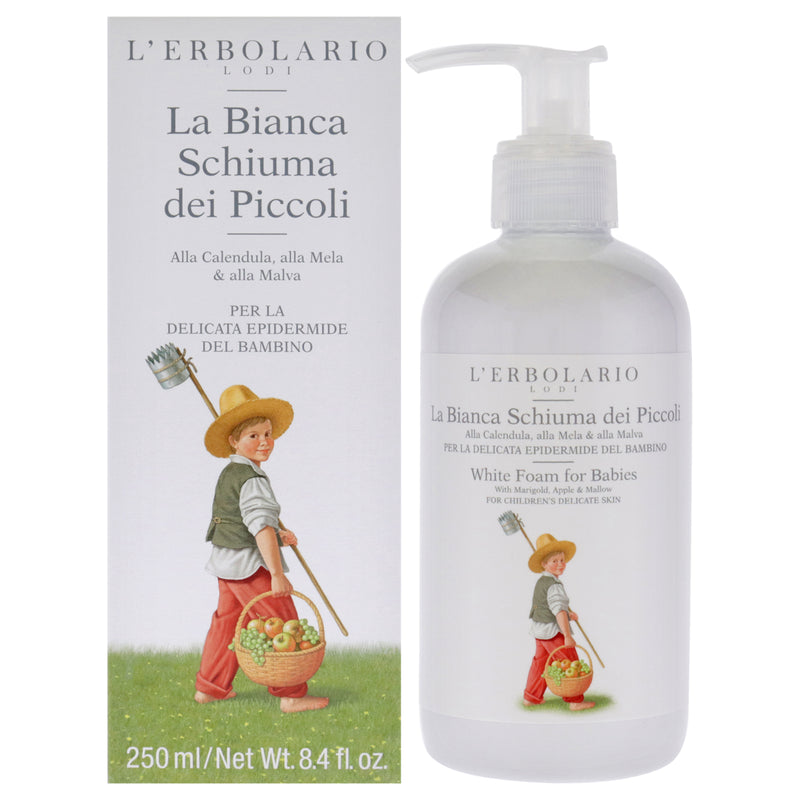 LErbolario White Foam For Babies by LErbolario for Kids - 8.4 oz Foam