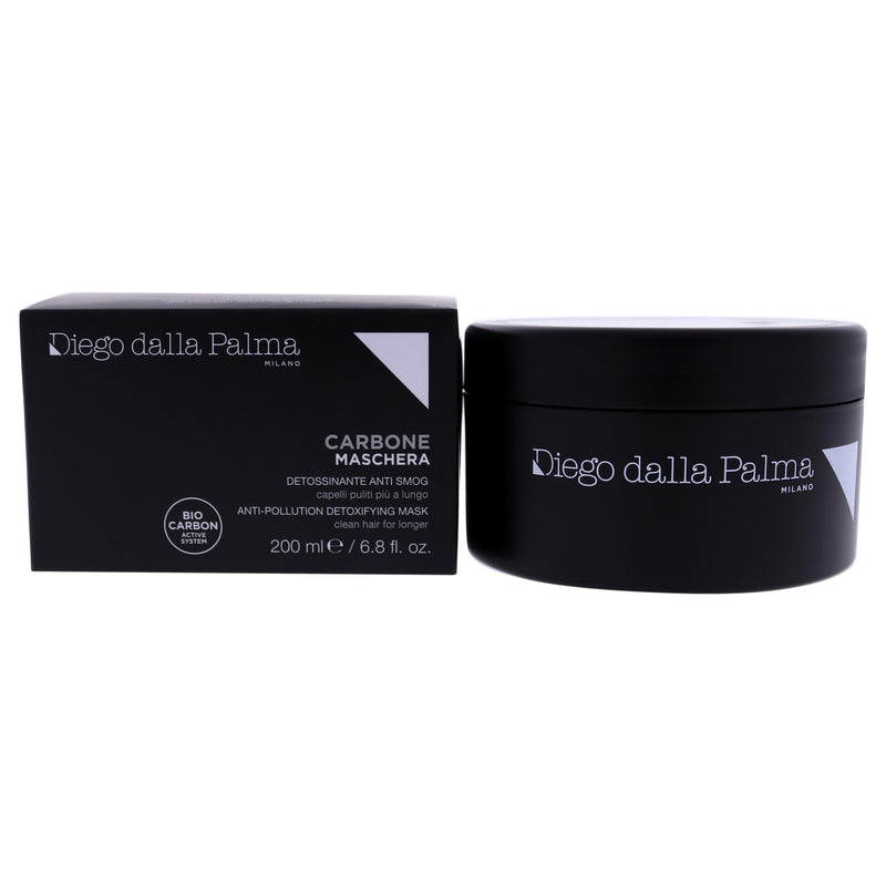 Diego Dalla Palma Carbone Anti-Pollution Detoxifying Mask by Diego Dalla Palma for Unisex - 6.8 oz Masque