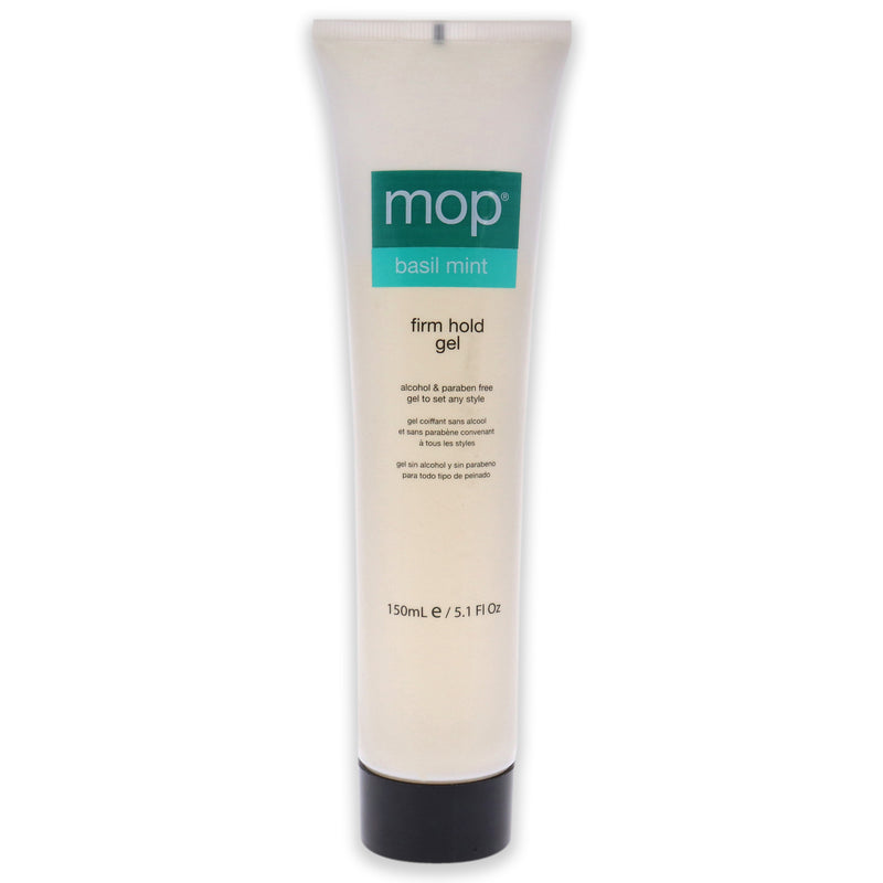 MOP Basil Mint Firm Hold Gel by MOP for Unisex - 5.1 oz Gel