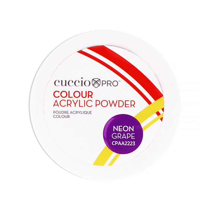 Cuccio PRO Colour Acrylic Powder - Neon Grape By Cuccio Pro For Women 50ml/1.6oz