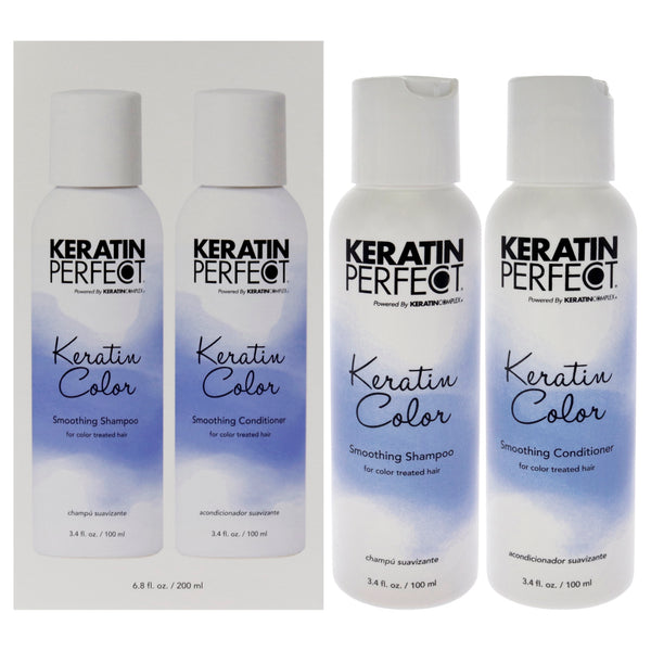 Keratin Perfect Keratin Color Duo by Keratin Perfect for Unisex - 2 Pc 3.4oz Shampoo, 3.4oz Conditioner