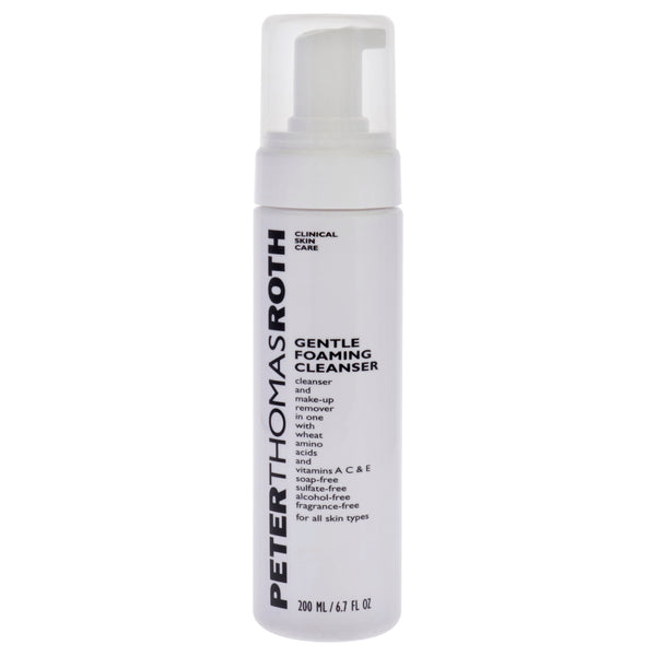 Gentle Foaming Cleanser by Peter Thomas Roth for Unisex - 6.7 oz Cleanser