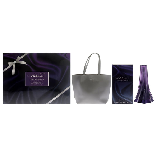 Silhouette Intimate by Christian Siriano for Women - 2 Pc Gift Set 3.4oz EDP Spray, Bag