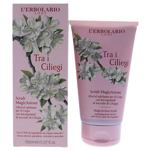 LErbolario Magic Action Scrub - Tra I Ciliegi by LErbolario for Unisex - 5.07 oz Scrub