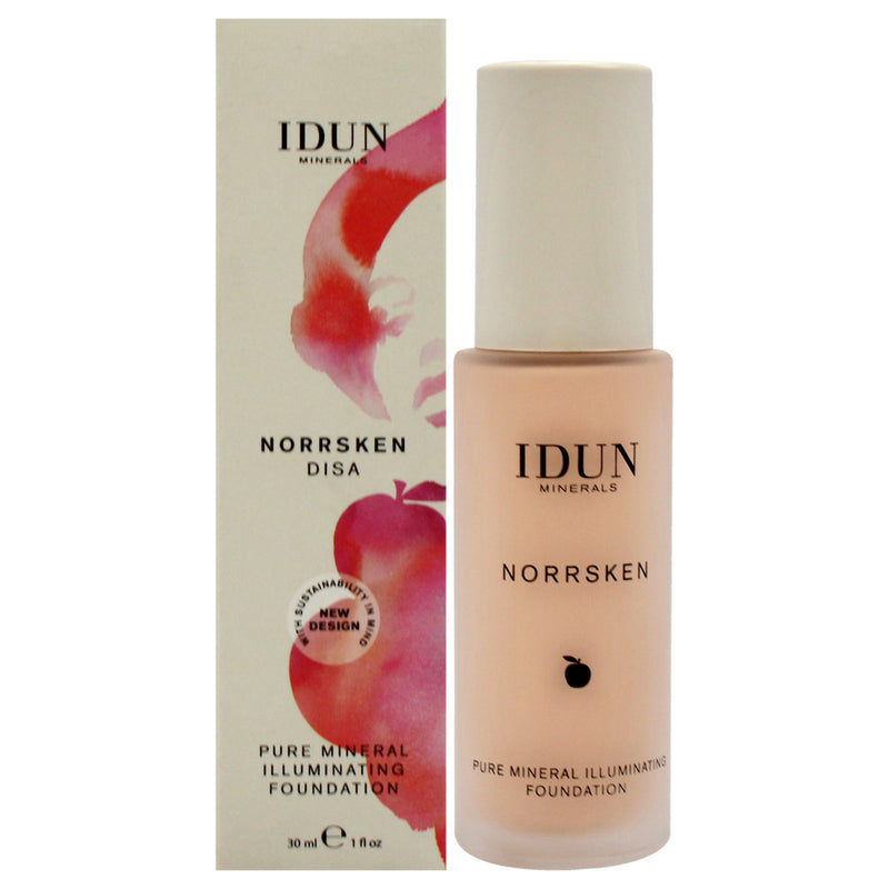 Idun Minerals Norrsken Foundation - 207 Disa by Idun Minerals for Women - 1 oz Foundation