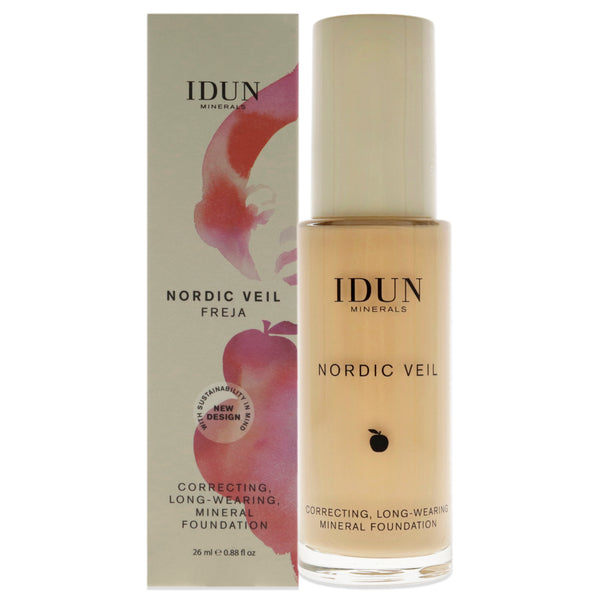 Idun Minerals Nordic Veil Foundation - 306 Freja by Idun Minerals for Women - 0.88 oz Foundation