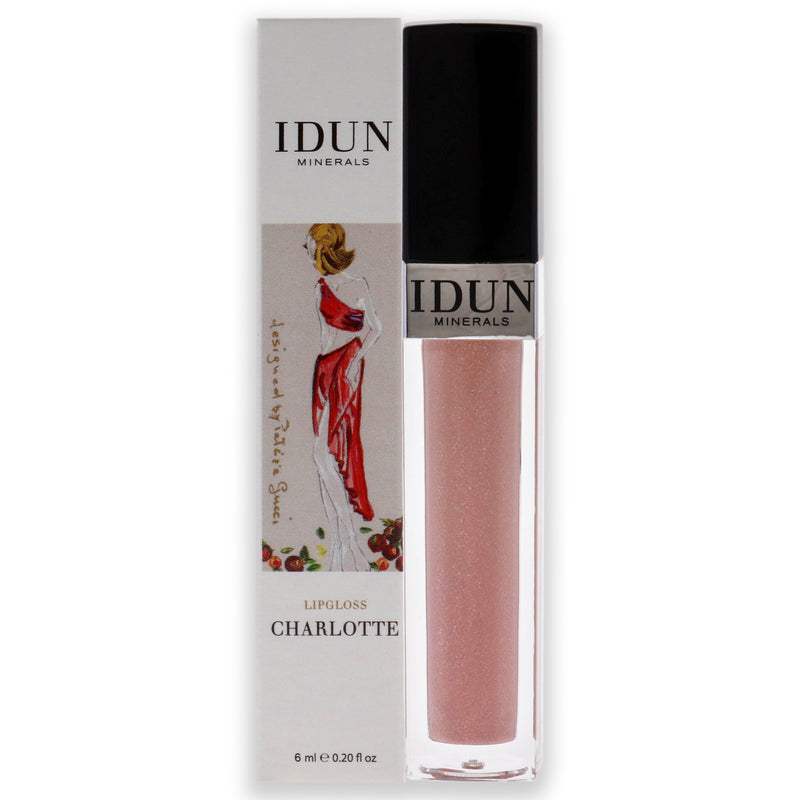 Idun Minerals Lipgloss - 019 Charlotte by Idun Minerals for Women - 0.2 oz Lip Gloss