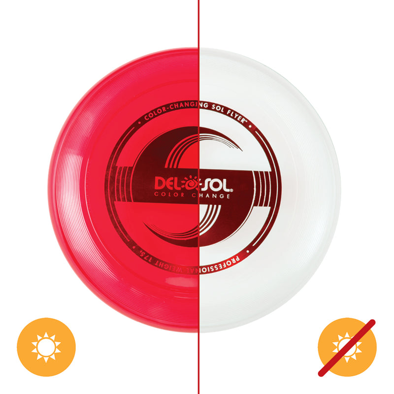 DelSol Sol Flyer Sport Disc - Red by DelSol for Unisex - 1 Pc Flyer