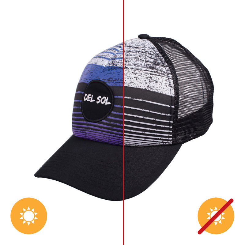 DelSol Color-Changing Trucker Hat - Good Vibes by DelSol for Unisex - 1 Pc Hat