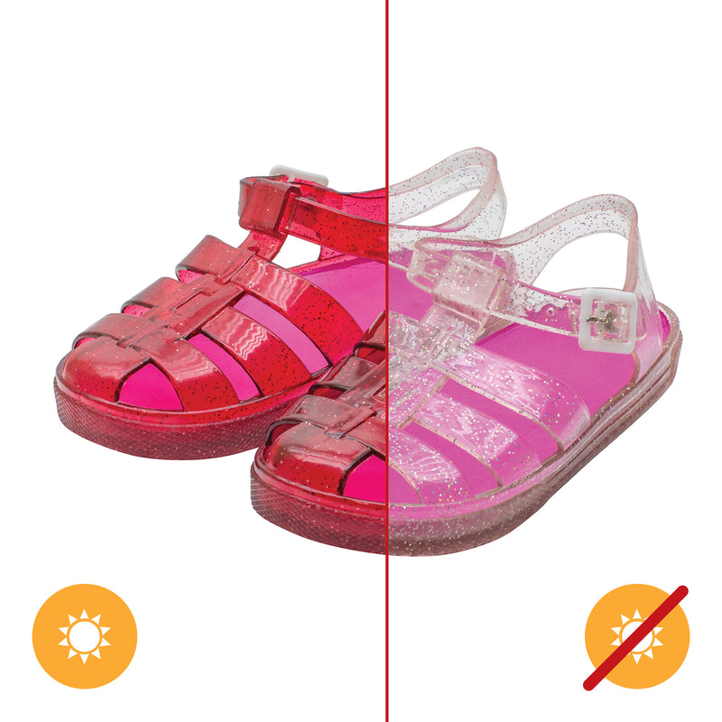 DelSol Gladiator Girl Jellies Sandal - 6 Pink by DelSol for Kids - 1 Pair Sandals