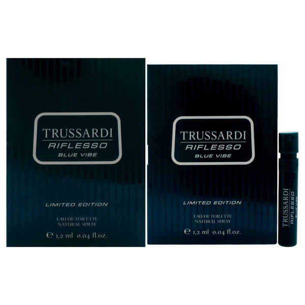 Riflesso Blue Vibe Limited Edition by Trussardi for Men - 1.2 ml EDT Spray (Mini)