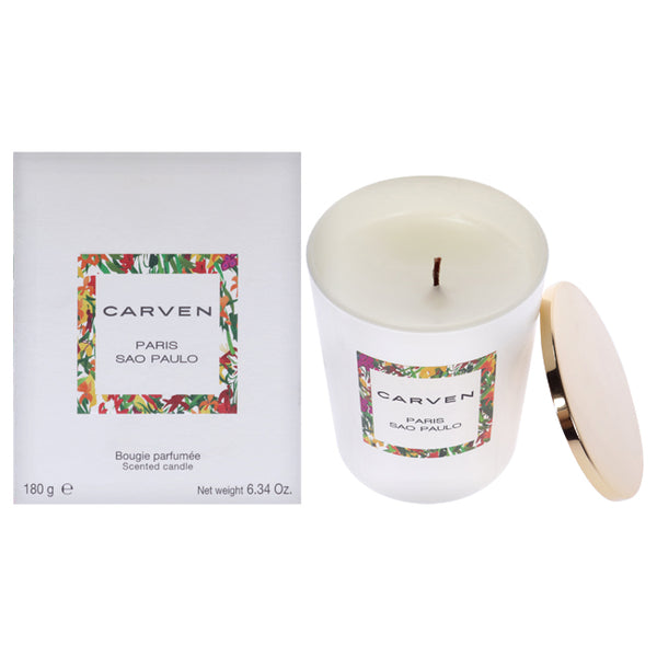 Carven Paris Sao Paola Candle by Carven for Unisex - 6.3 oz Candle