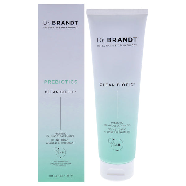 Dr. Brandt Probiotics Clean Biotic Calming Cleansing Gel by Dr. Brandt for Unisex - 4.2 oz Cleanser